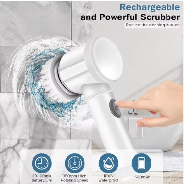 Kitchi Cordless Electric Scrubber