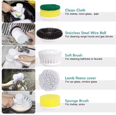 Kitchi Cordless Electric Scrubber